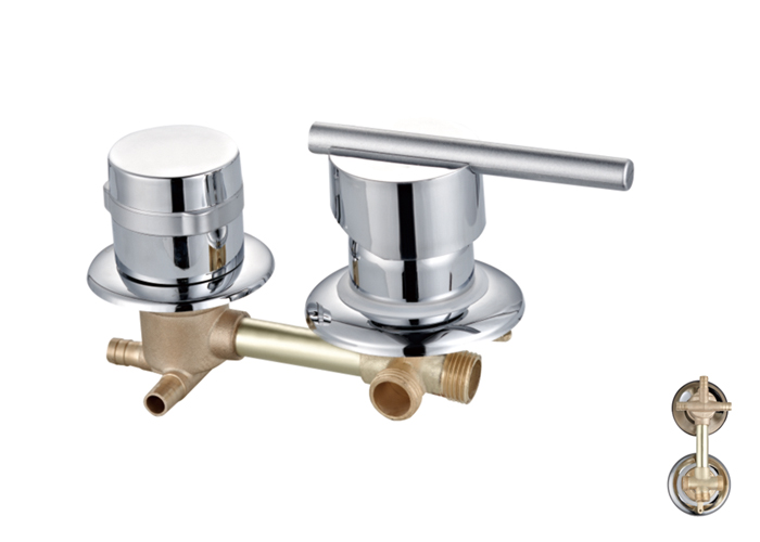 Shower Room Two,Third Two Faucets-HX-6215