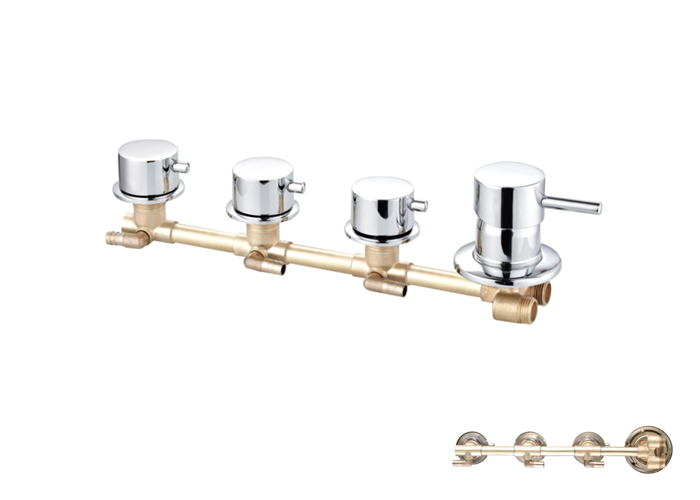 Shower Siamese Faucets-HX-6513